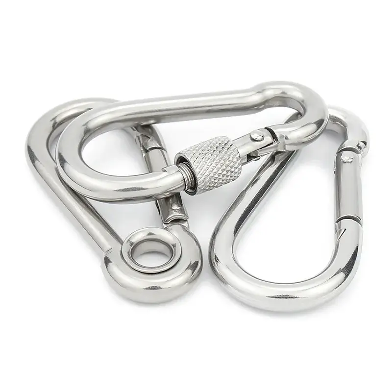 Carabiner Snap Hook for Outdoor and Industrial Use