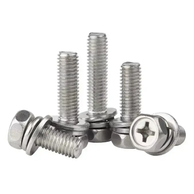 Hex Cross Recess Combination Machine Screw