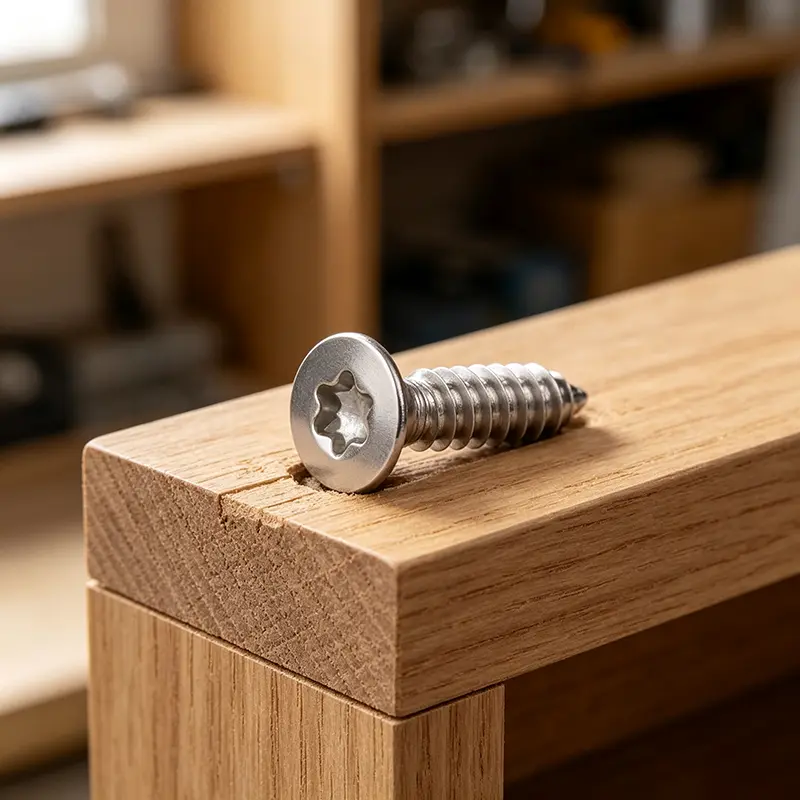 ASME B18.6.3 Torx Countersunk Self-Tapping Screw