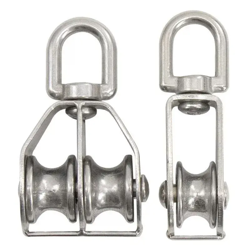Single and Double Heavy Duty Lifting Pulley Block