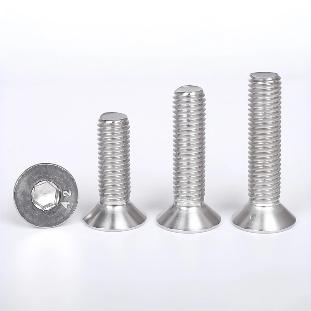 Stainless Steel DIN 7991 Countersunk Hex Socket Screw