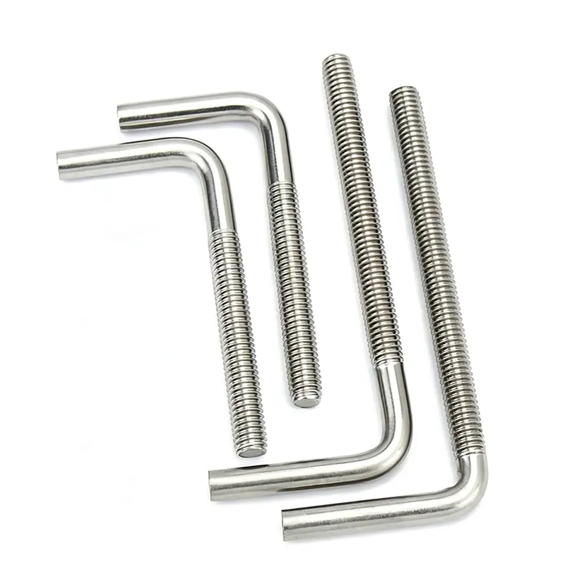 Stainless Steel L Type Foundation Bolts